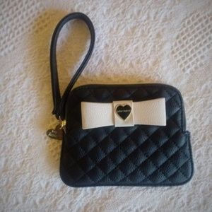 Betsey Johnson Bow Wristlet
